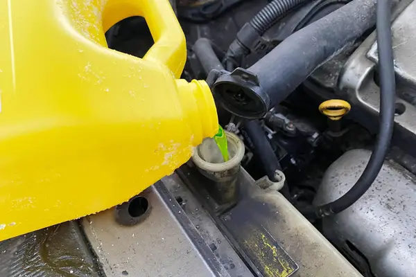 Can too much coolant cause check engine light