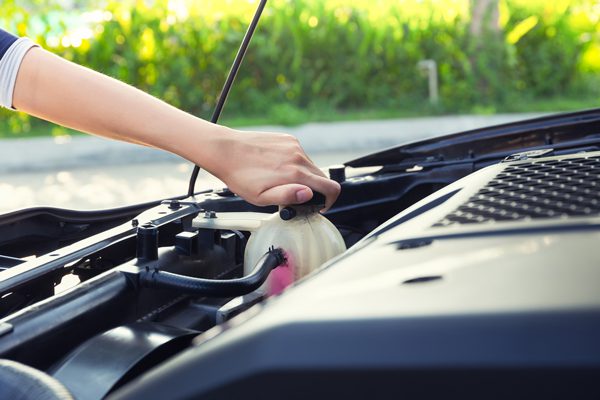 Should you continue driving with check engine light on after filling coolant