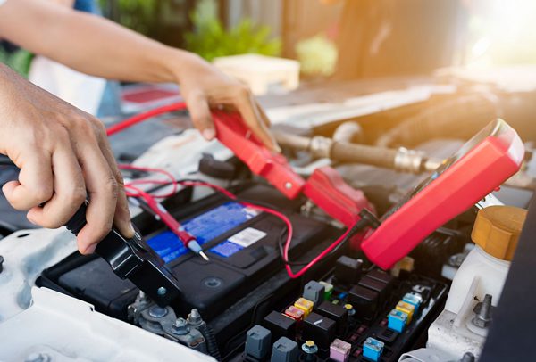 Why check engine comes on after battery change