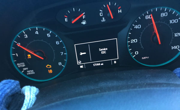 How to fix traction control light and check engine light on