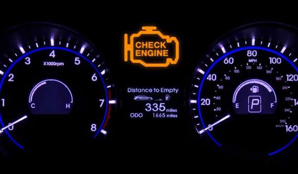 When should you be worried about the check engine light flashing