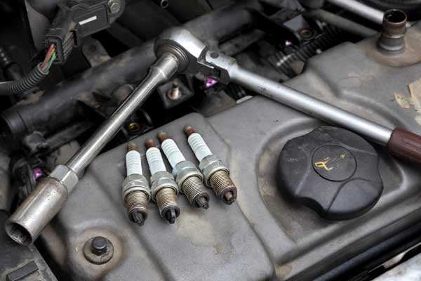 Bad spark plugs