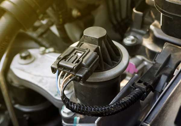 Clogged EGR valve