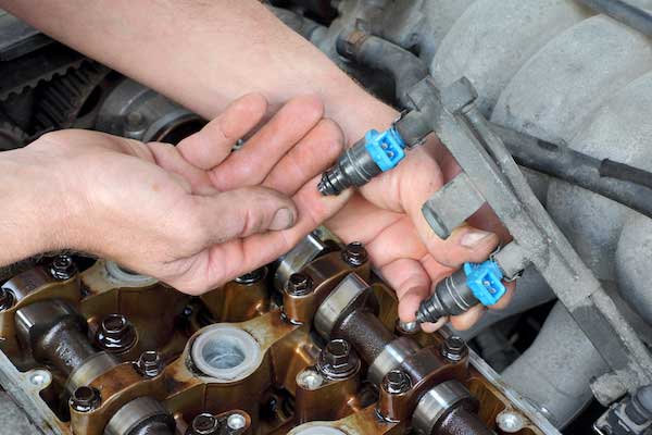 Clogged fuel injectors