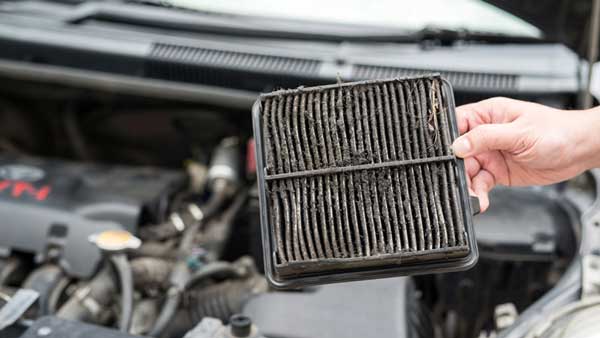 Dirty or clogged air filter
