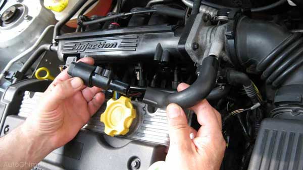 Faulty idle air control valve