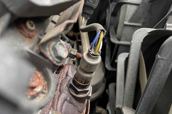Faulty oxygen sensor