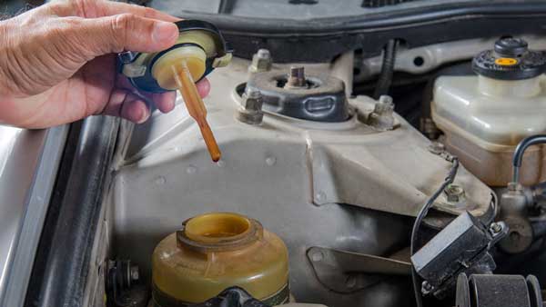Low power steering fluid