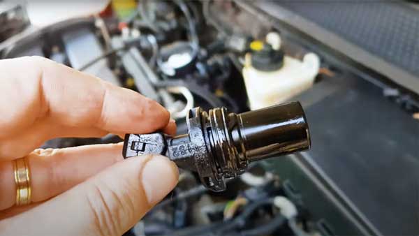 Malfunctioning crankshaft position sensor