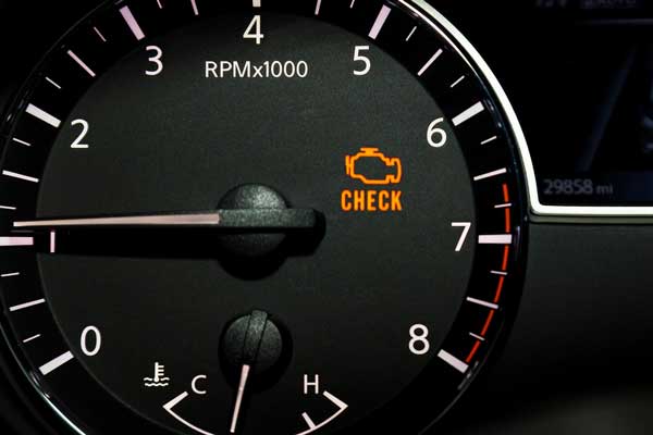 Why your car shakes when starting and check engine light is on