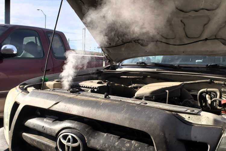 Car Overheating After Accident