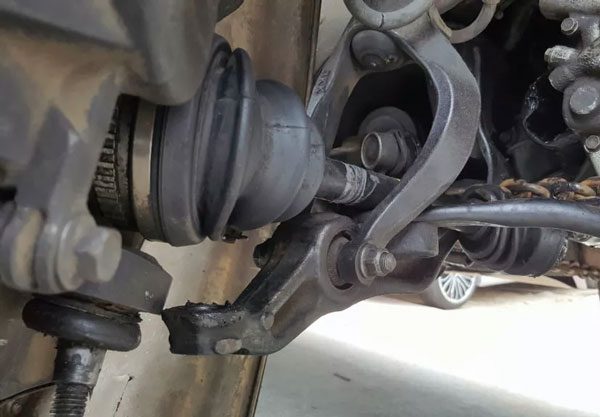 Faulty CV Axle