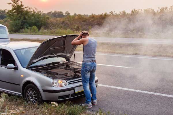 Overheating and white smoke under the hood