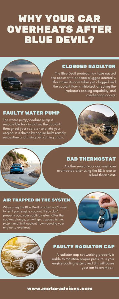 Why Your Car Overheats After Blue Devil