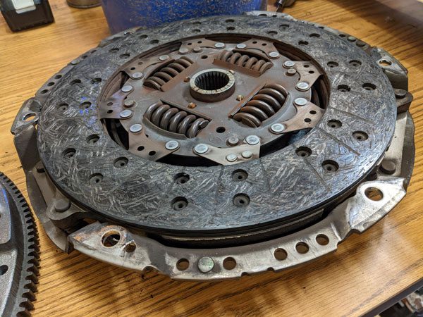 Contaminated Flywheel