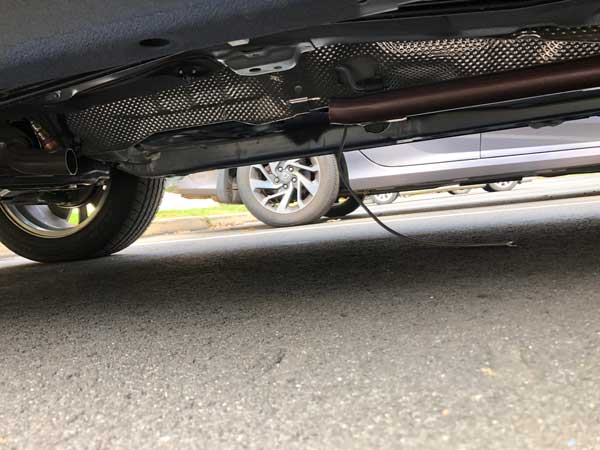 If the catalytic converter is stolen
