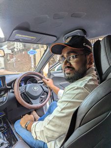 shahriar moin driving toyota chr