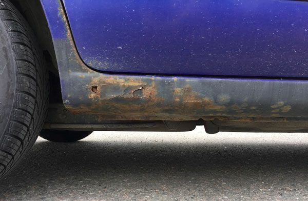 Harm your car's structure