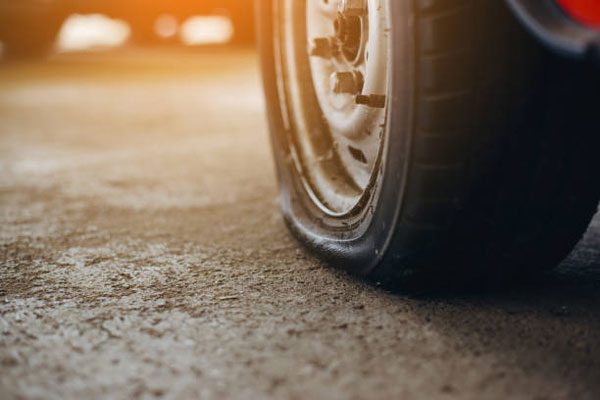 Risks Of Driving With A Flat Tire