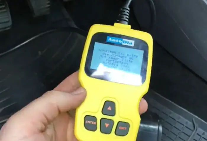 Use an OBD-II scanner to clear codes