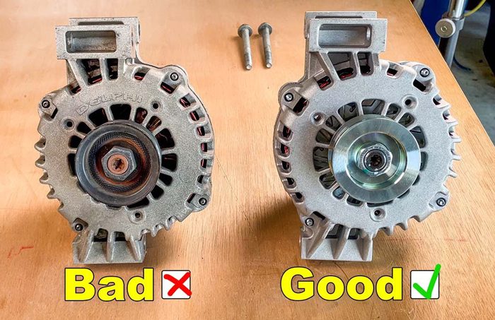 Car Faulty Alternator