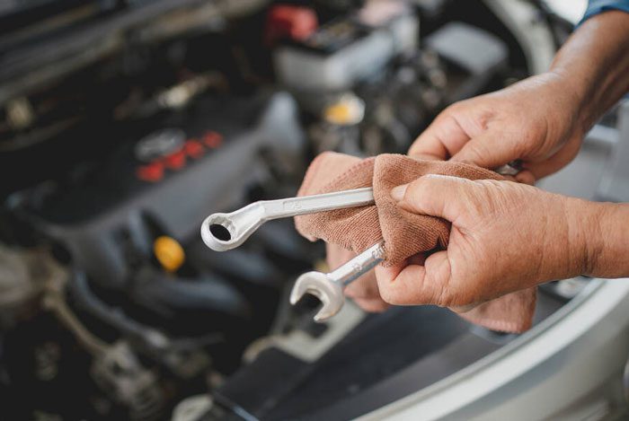 Inspect the Battery and Alternator Area