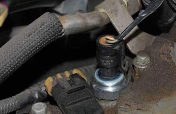A Malfunctioning Oil Pressure Switch