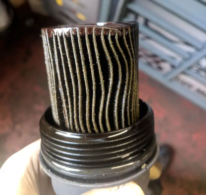 Clogged Oil Filter