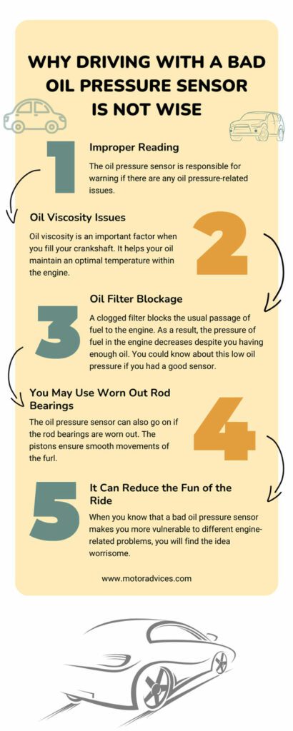 Driving With Bad Oil Pressure Sensor