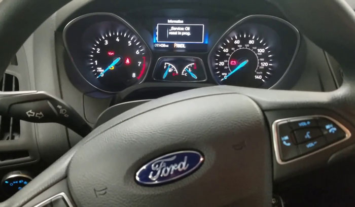 Reset Oil Change Light Ford Focus