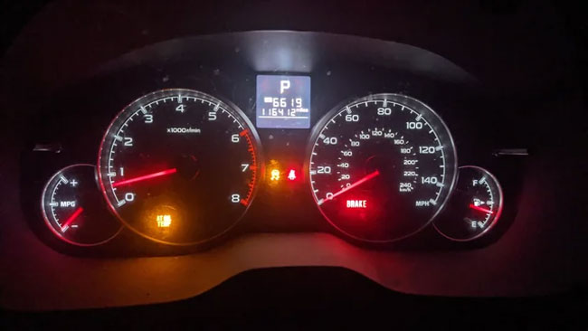 Subaru AT Oil Temp Light Flashing