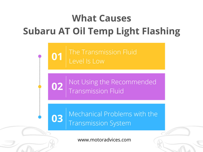 What Causes Subaru AT Oil Temp Light Flashing